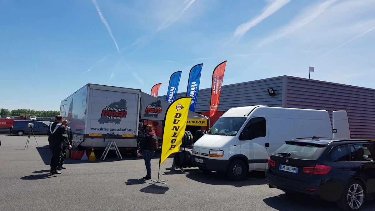 Arrivée au stage DRRS à la Ferté Gaucher