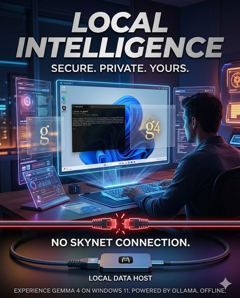 Under Windows 11, use Ollama to install and run LLM locally