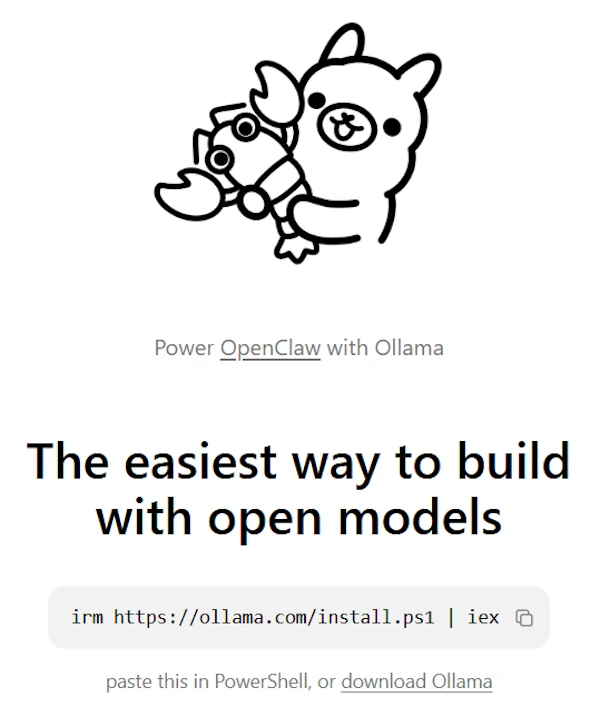 Visit ollama.com