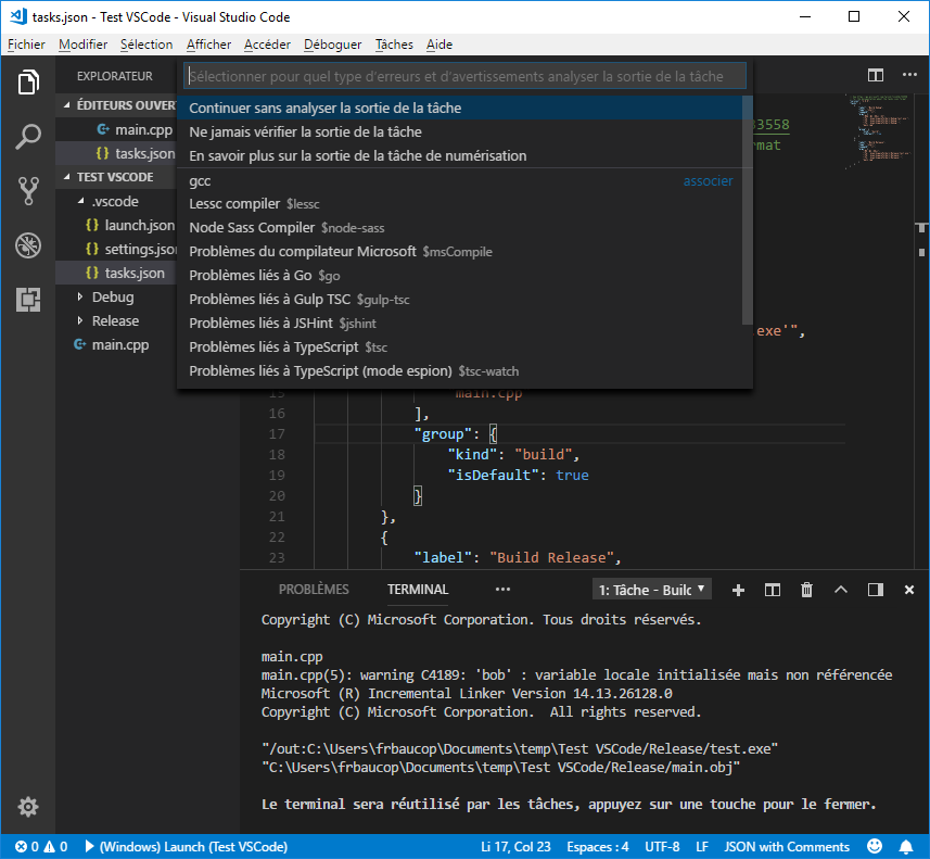 How To Compile C Code With Visual Studio Code And Cl 40tude